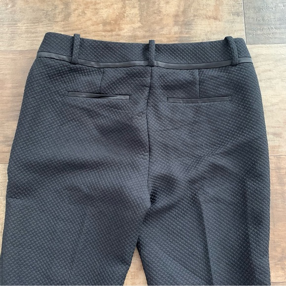 Ann Taylor LOFT marisa black quilted capris - Picture 8 of 9